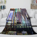 Load image into Gallery viewer, Weathering With You Blanket Flannel Throw Room Decoration