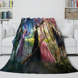 Carica l&#39;immagine nel visualizzatore Galleria, Wicked For Good Blanket Flannel Throw Room Decoration