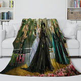 Carica l&#39;immagine nel visualizzatore Galleria, Wicked For Good Blanket Flannel Throw Room Decoration