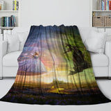 Carica l&#39;immagine nel visualizzatore Galleria, Wicked For Good Blanket Flannel Throw Room Decoration