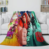 Laden Sie das Bild in den Galerie-Viewer, Wreck-It Ralph Blanket Flannel Throw Room Decoration