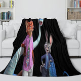 Carica l'immagine nel visualizzatore Galleria, Zootopia 2 Blanket Flannel Throw Room Decoration