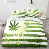 Laden Sie das Bild in den Galerie-Viewer, 420 Unkrautpflanze Bettwäsche-Set Quilt Bettbezüge Cosplay Bettwäsche-Sets