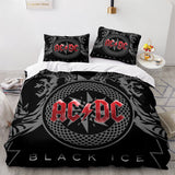 Laden Sie das Bild in den Galerie-Viewer, AC DC Cosplay UK Bettwäsche-Set Steppbettbezüge Bettwäsche-Sets
