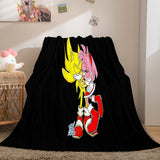 Load image into Gallery viewer, Adventures of Sonic the Hedgehog Blanket Flannel Throw