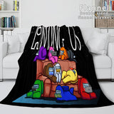Load image into Gallery viewer, Among Us Flannel Fleece Blanket