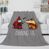 Load image into Gallery viewer, Among Us Flannel Fleece Blanket