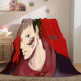 Laden Sie das Bild in den Galerie-Viewer, Anime Jujutsu Kaisen Flanell-Fleece-Decke, Überwurf, Cosplay-Steppdecke