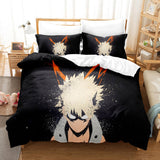 Laden Sie das Bild in den Galerie-Viewer, Anime Naruto Cosplay Bettwäsche-Set Steppdecke Bettbezug Weihnachtsbett-Sets
