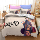 Laden Sie das Bild in den Galerie-Viewer, Anime Naruto Ninja 4 Cosplay Bettwäsche-Set Bettbezug Bettwäsche-Sets