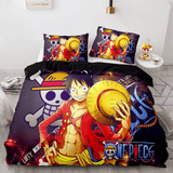 Load image into Gallery viewer, Anime One Piece UK Bedding Set Quilt Duvet Cover Cosplay Bed Sets