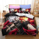 Load image into Gallery viewer, Anime Tokyo Ghoul Cosplay UK Bedding Set Quilt Duvet Covers Bed Sets