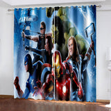 Load image into Gallery viewer, Avengers Curtains Blackout Window Drapes