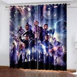 Load image into Gallery viewer, Avengers Curtains Blackout Window Drapes