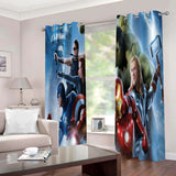 Load image into Gallery viewer, Avengers Curtains Cosplay Blackout Window Drapes Room Decoration