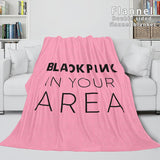 Load image into Gallery viewer, BLACKPINK Flannel Fleece Blanket