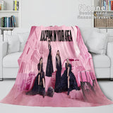 Laden Sie das Bild in den Galerie-Viewer, BLACKPINK Weiche Flanell-Fleece-Decke