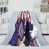 Laden Sie das Bild in den Galerie-Viewer, BLACKPINK Weiche Flanell-Fleece-Decke