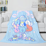 Carica l&#39;immagine nel visualizzatore Galleria, BT21 Coperta Cosplay Coperta in pile di flanella Coperta avvolgente trapuntata