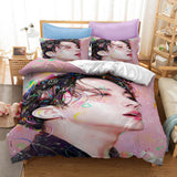 Load image into Gallery viewer, BTS Bangtan Boys Bedding Set Character Quilt Cover Without Filler