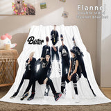 Load image into Gallery viewer, BTS Butter Bangtan Boys Cosplay Flannel Fleece Dunelm Bedding Blanket