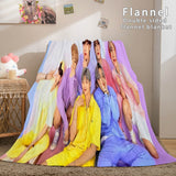Laden Sie das Bild in den Galerie-Viewer, BTS Butter Bangtan Boys Dunelm Bettwäsche Decke Flanell Fleece Decken