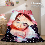 Load image into Gallery viewer, BTS Butter Bangtan Boys Flannel Fleece Blanket Cosplay Dunelm Bedding