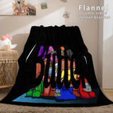 Load image into Gallery viewer, BTS Butter Bangtan Boys Flannel Fleece Blanket Dunelm Bedding Blanket