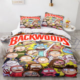 Load image into Gallery viewer, Backwoods Rick and Morty Cosplay Bedding Set Duvet Covers Bed Sets