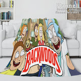 Load image into Gallery viewer, Backwoods Rink Super Soft Flannel Blanket Fleece Throw Blanket Set