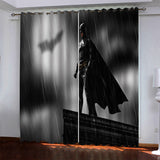 Load image into Gallery viewer, Batman Pattern Curtains Blackout Window Drapes