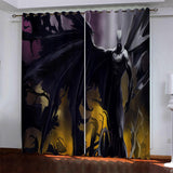 Load image into Gallery viewer, Batman Pattern Curtains Blackout Window Drapes