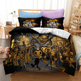 Load image into Gallery viewer, Bendy And The Ink Machine Cosplay Bedding Set Duvet Cover Bed Sets