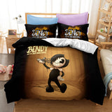 Load image into Gallery viewer, Bendy And The Ink Machine Cosplay Bedding Set Duvet Cover Bed Sets