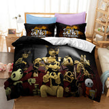 Load image into Gallery viewer, Bendy And The Ink Machine Cosplay Bedding Set Duvet Cover Bed Sets