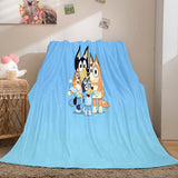 Load image into Gallery viewer, Bluey Pattern Blanket Flannel Throw Room Decoration