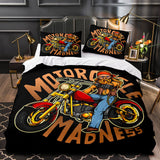 Load image into Gallery viewer, Caferacer Motorcycle Bedding Set Quilt Cover Without Filler