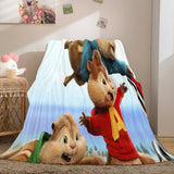 Load image into Gallery viewer, Cartoon Alvin and the Chipmunks Cosplay Flannel Fleece Throw Blanket