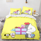 Load image into Gallery viewer, Cartoon BT21 Bedding Set Throw Quilt Duvet Cover Bedding Sets