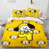 Load image into Gallery viewer, Cartoon BT21 Bedding Set Throw Quilt Duvet Cover Bedding Sets