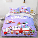 Load image into Gallery viewer, Cartoon BT21 Bedding Set Throw Quilt Duvet Cover Bedding Sets
