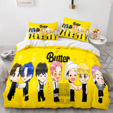 Load image into Gallery viewer, Cartoon BT21 Bedding Set Throw Quilt Duvet Covers Bedding Sets