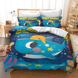 Carica l&#39;immagine nel visualizzatore Galleria, Baby Shark Set biancheria da letto per bambini Set copripiumino