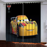 Load image into Gallery viewer, Cartoon Cars Pattern Curtains Pattern Blackout Window Drapes