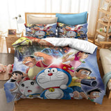 Load image into Gallery viewer, Cartoon Doraemon Cosplay Bedding Set Duvet Covers