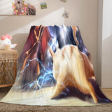 Load image into Gallery viewer, Cartoon Pokemon Pikachu Flannel Fleece Blanket Nap Quilt Soft Blanket