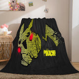 Laden Sie das Bild in den Galerie-Viewer, Pokemon Pikachu Flanell-Fleece-Decke