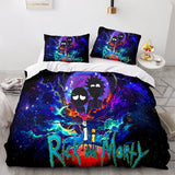 Load image into Gallery viewer, Cartoon Rick and Morty Cosplay Bedding Set Duvet Cover
