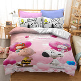 Load image into Gallery viewer, Snoopy Pattern Bedding Set Without Filler