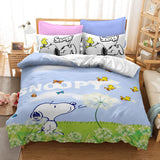 Load image into Gallery viewer, Snoopy Pattern Bedding Set Without Filler